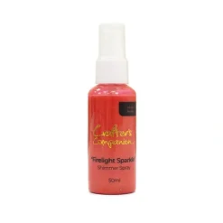 Crafter's Companion Shimmer Spray - Firelight Sparkle - Little Painter Art | Exploring the Endless Possibilities of Art| Brush