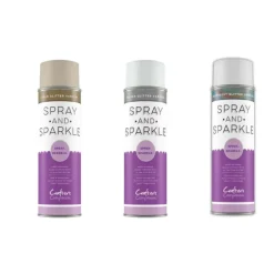 Crafter's Companion Spray and Sparkle Glitter Varnish 3pk - Little Painter Art | Exploring the Endless Possibilities of Art| Shop All