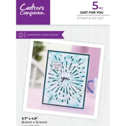 Crafter's Companion Stamp & Die - Just For You - Little Painter Art | Exploring the Endless Possibilities of Art| Shop All