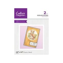 Crafters Companion Stamp & Die - Woodland Explorer - Little Painter Art | Exploring the Endless Possibilities of Art| Shop All