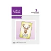 Crafters Companion Stamp & Die - Mountain Roamer - Little Painter Art | Exploring the Endless Possibilities of Art| Shop All
