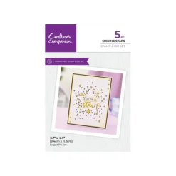 Crafter's Companion Stamp & Die - Shining Stars - Little Painter Art | Exploring the Endless Possibilities of Art| Shop All