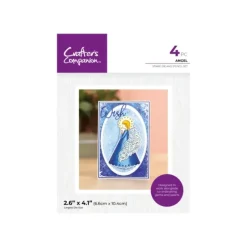 Crafter's Companion Stamp, Die and Stencil Set - Angel - Little Painter Art | Exploring the Endless Possibilities of Art| Shop All