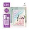 Crafters Companion Stencil Set - Art Deco - Little Painter Art | Exploring the Endless Possibilities of Art| Canvas