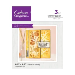 Crafter's Companion Stencil - Harvest Glory - Little Painter Art | Exploring the Endless Possibilities of Art| Shop All