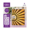 Crafters Companion Stencil Set - Sun Rays - Little Painter Art | Exploring the Endless Possibilities of Art| Canvas