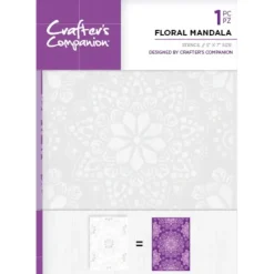 Crafter's Companion Stencil - Floral Mandala - Little Painter Art | Exploring the Endless Possibilities of Art| Shop All