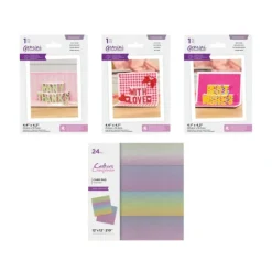 Crafter's Companion 12x12 Ombre Glitter Pad with 3 FREE Gemini Pop Out Dies - Little Painter Art | Exploring the Endless Possibilities of Art| Shop All