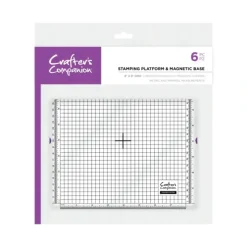 Crafter's Companion 8x8 Stamping Platform and Magnetic Base - Little Painter Art | Exploring the Endless Possibilities of Art| Shop All