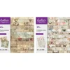 Crafter's Companion 12x12 Vintage & Distressed Florals Paper Pads - Little Painter Art | Exploring the Endless Possibilities of Art| Shop All
