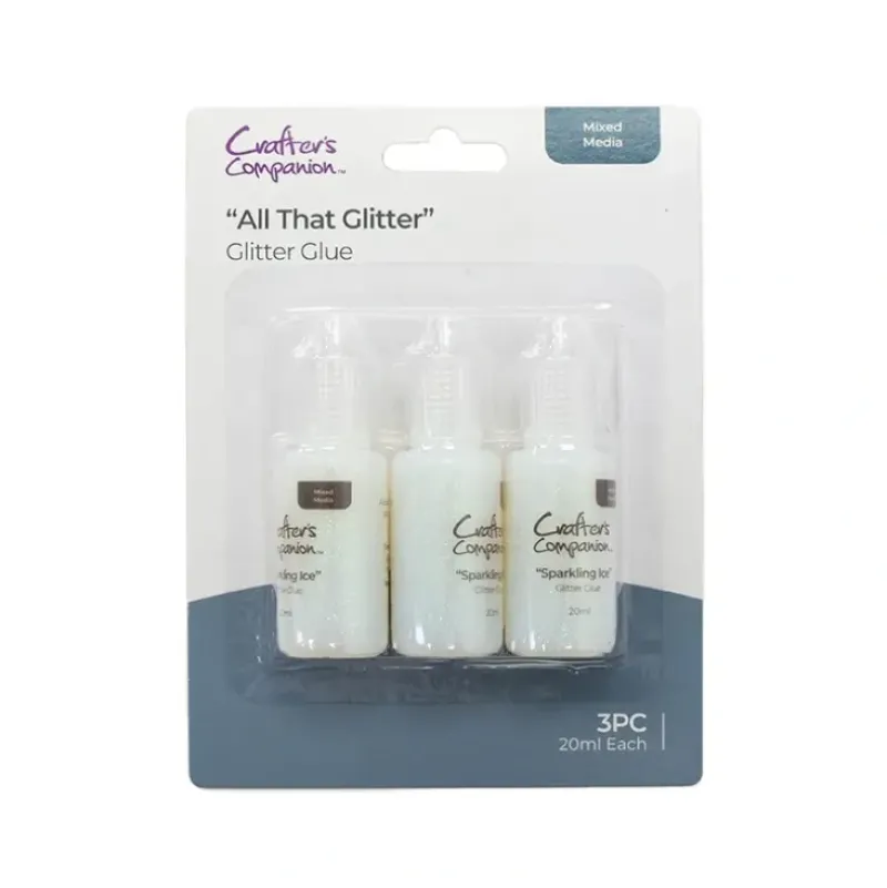 Crafters Companion-Mixed Media - Glitter Glue All That Glitters - Little Painter Art | Exploring the Endless Possibilities of Art| Shop All