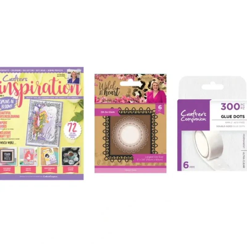 Crafter's Inspiration Issue 3 with FREE Die & Glue Dots - Little Painter Art | Exploring the Endless Possibilities of Art| Shop All