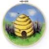 Crafty Kit Co. Needle Felting Kit - Beehive - Little Painter Art | Exploring the Endless Possibilities of Art| Hot