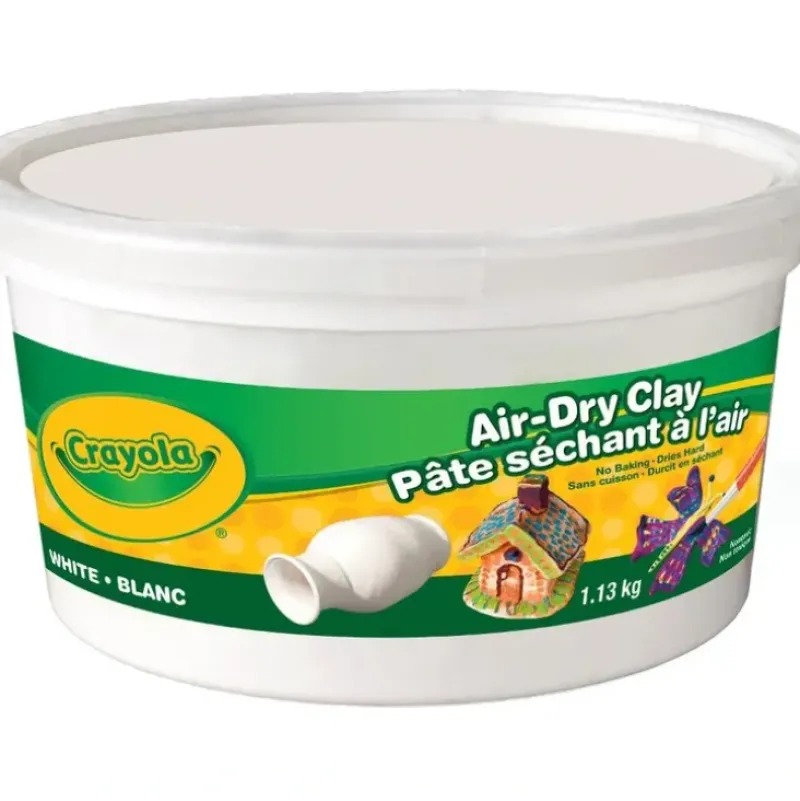 Crayola Air Dry Clay 1.13kg - Little Painter Art | Exploring the Endless Possibilities of Art| Shop All