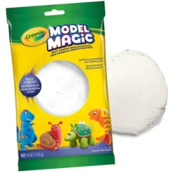 Crayola Model Magic White 4oz - Little Painter Art | Exploring the Endless Possibilities of Art| Hot