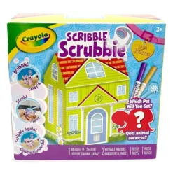 Crayola Scribble Scrubbie Mystery Pet Playhouse - Little Painter Art | Exploring the Endless Possibilities of Art| Hot