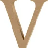 Creativ Wooden Letter - V - Little Painter Art | Exploring the Endless Possibilities of Art| Canvas