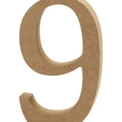 Creativ Wooden Number - 9 - Little Painter Art | Exploring the Endless Possibilities of Art| Shop All
