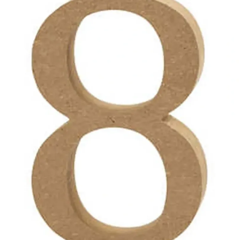 Creativ Wooden Number - 8 - Little Painter Art | Exploring the Endless Possibilities of Art| Shop All