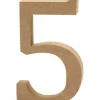Creativ Wooden Number - 5 - Little Painter Art | Exploring the Endless Possibilities of Art| Shop All