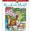 Creative Haven Colouring Book - It's A Cat's World! - Little Painter Art | Exploring the Endless Possibilities of Art| Hot