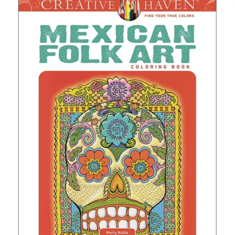 Creative Haven Colouring Book - Mexican Folk Art - Little Painter Art | Exploring the Endless Possibilities of Art| Hot