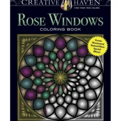 Creative Haven Colouring Book - Rose Windows - Little Painter Art | Exploring the Endless Possibilities of Art| Shop All