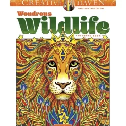 Creative Haven Colouring Book - Wonderous Wildlife - Little Painter Art | Exploring the Endless Possibilities of Art| Shop All