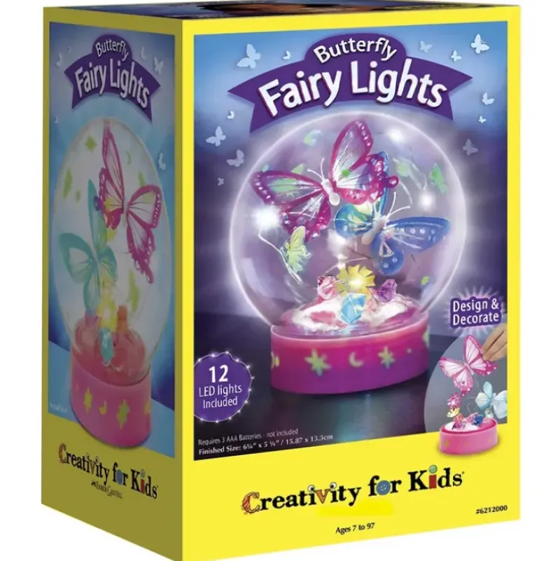 Creativity for Kids - Butterfly Fairy Lights - Little Painter Art | Exploring the Endless Possibilities of Art| Shop All