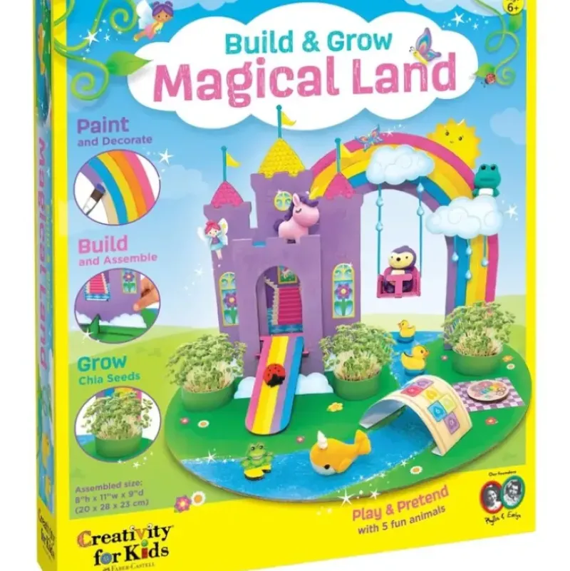 Creativity for Kids Build & Grow Magical Land - Little Painter Art | Exploring the Endless Possibilities of Art| Hot