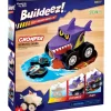 Creativity for Kids Buildeez! Model Kit - Chomper Shark Monster Truck - Little Painter Art | Exploring the Endless Possibilities of Art| Brush