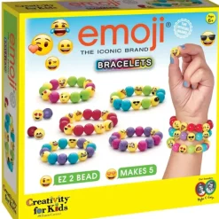 Creativity for Kids Emoji Bracelets - Little Painter Art | Exploring the Endless Possibilities of Art| Shop All