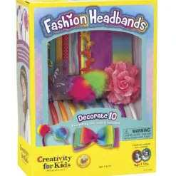 Creativity for Kids Fashion Headband Kit - Little Painter Art | Exploring the Endless Possibilities of Art| Hot