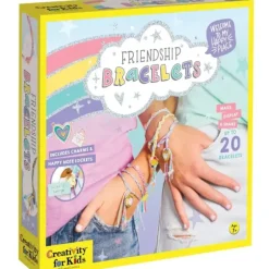 Creativity for Kids Friendship Bracelets Kit - Little Painter Art | Exploring the Endless Possibilities of Art| Hot