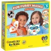 Creativity for Kids Fun Furry Mask Kit Ages 5+ - Little Painter Art | Exploring the Endless Possibilities of Art| Hot