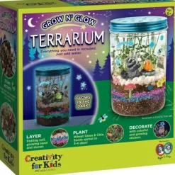 Creativity for Kids Grow N' Glow Terrarium Kit - Little Painter Art | Exploring the Endless Possibilities of Art| Shop All