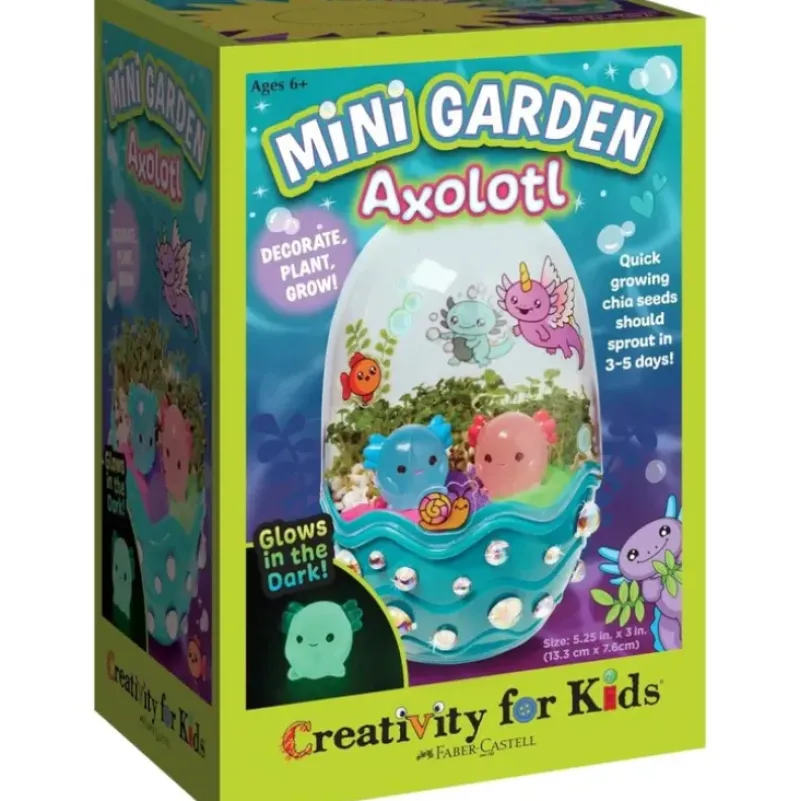 Creativity for Kids Mini Garden Axolotl - Little Painter Art | Exploring the Endless Possibilities of Art| Hot