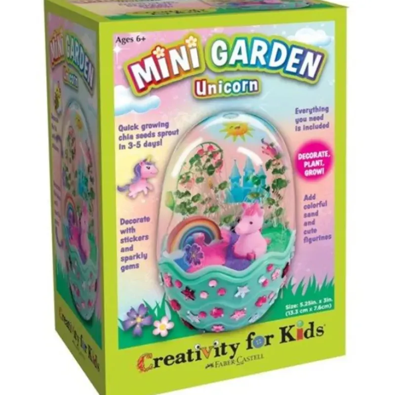 Creativity for Kids Mini Garden Terrarium Kit - Unicorn - Little Painter Art | Exploring the Endless Possibilities of Art| Shop All