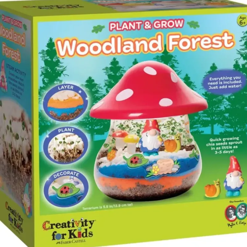 Creativity for Kids Plant & Grow Woodland Forest - Little Painter Art | Exploring the Endless Possibilities of Art| Hot