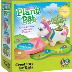 Creativity for Kids Self-Watering Plant Pet Unicorn - Little Painter Art | Exploring the Endless Possibilities of Art| Hot