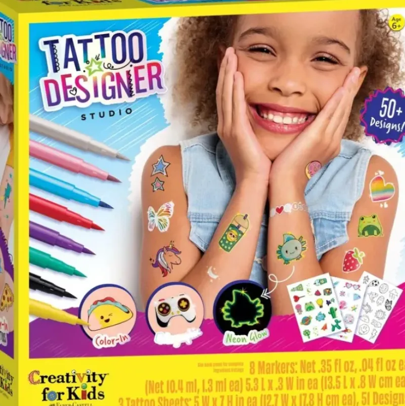 Creativity for Kids Tattoo Designer Studio - Little Painter Art | Exploring the Endless Possibilities of Art| Hot
