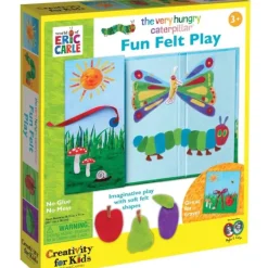 Creativity for Kids The Very Hungry Caterpillar Fun Felt Play - Little Painter Art | Exploring the Endless Possibilities of Art| Hot