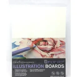 Crescent Illustration Board 3pk 9"x12" - Little Painter Art | Exploring the Endless Possibilities of Art| Brush