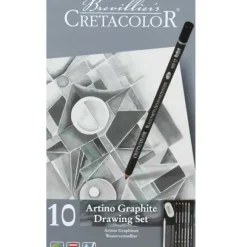 Cretacolor Artino Watersoluble Graphite Set of 10 - Little Painter Art | Exploring the Endless Possibilities of Art| Shop All
