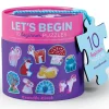 Crocodile Creek 2pc Beginner Puzzles 10pk - Unicorn - Little Painter Art | Exploring the Endless Possibilities of Art| Shop All