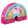 Crocodile Creek 12pc Mini Puzzle - Sweet Unicorn - Little Painter Art | Exploring the Endless Possibilities of Art| Shop All