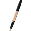 Cross Calais Fountain Pen, Medium Nib - Brushed Rose Gold/Black - Little Painter Art | Exploring the Endless Possibilities of Art| Hot