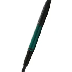 Cross Calais Fountain Pen, Medium Nib - Matte Green/Black - Little Painter Art | Exploring the Endless Possibilities of Art| Hot