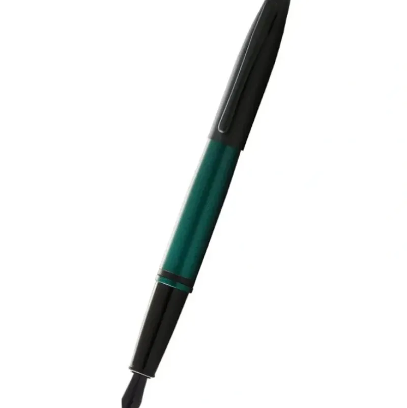 Cross Calais Fountain Pen, Medium Nib - Matte Green/Black - Little Painter Art | Exploring the Endless Possibilities of Art| Hot