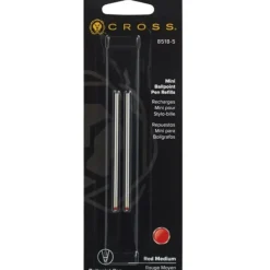 Cross Mini Ballpoint Pen Refill, Medium Red 2pk - Little Painter Art | Exploring the Endless Possibilities of Art| Shop All